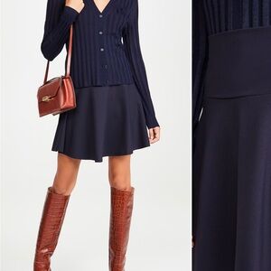 EUC XS Susana Monaco Navy Mini Skirt